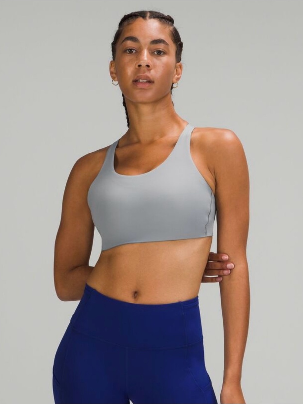 Lululemon Gray High Impact Energy Bra
